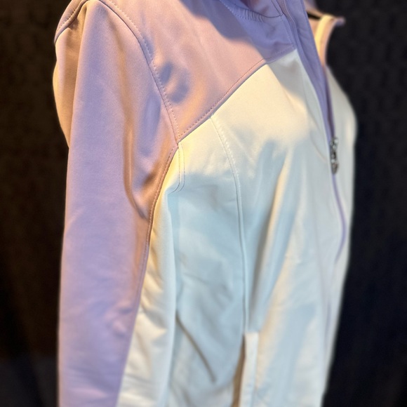 Deal 🔥🔥🔥NWT! Women's SPYDER Pastel Lilac FULL  Zip Hooded Jacket SPFGM225-533 - Picture 7 of 9
